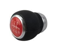 MKGKACVCPT Para SUBARU Para LEGACY Para OUTBACK Para FORESTER Para IMPREZA STI Para WRX 5 6 Velocidades Palanca De Cambios Perilla Cambio Palanca De Cambios Para Coche(5 Speed Red)