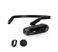 MKHFP Cámara de vídeo Videocámara Cámara de Video 4K for grabación de vlog, EP6 Plus Mini WiFi Vlogging Digital Vamcorder Wearable POV FPV Grabadora de vídeo Cámara de vlogueo Multifuncional(Without)