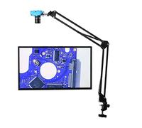 MKHFP Cámara de visión Artificial 2K 30MP 1080P HDMI Industrial microscopio con Video cámara, Gran Campo de visión y Alta Distancia de Trabajo de la Lente Cámara CCTV Industrial