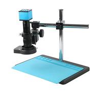 MKHFP Cámara de visión Artificial 2MP Cámara Industrial 108 0p HD HDMI VGA Kit de reparación de la Placa Base del teléfono móvil del microscopio de Soldadura Cámara CCTV Industrial(180X)