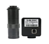 MKHFP Cámara de visión Artificial 2MP Microscopio electrónico Industrial 100x Lente USB Cámara de microscopio de Video CCD COMS Cámara CCTV Industrial