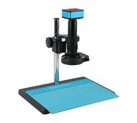 MKHFP Cámara de visión Artificial Cámara de microscopio de Video Industrial 120 0W 4K USB HDMI 180X Conjunto de microscopio Digital electrónico Cámara CCTV Industrial(180x)