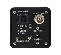MKHFP Cámara de visión Artificial Cámara de microscopio de Video Industrial Digital CS-c m - cámara de Lentes-nt-nt Bnc Salida de Color for SMD BGA PCB Soldadura Cámara CCTV Industrial