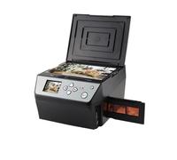 MKHFP Escáner multifunción de película 22MP Convierte, 135/35mm 110 Diapositivas/película Negativa, Tarjeta Visita Documentos fotográficos a Archivos JPG Digitales HD Herramienta de enseñanza Visual