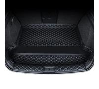 MKHIXTSL Alfombrilla Maletero Coche Cuero Artificial para BMW X1 iX1 U11 2022 2023 2024, Personalizadas Moquetas con Borde Alto, Antideslizante Impermeable Alfombra,A/Black