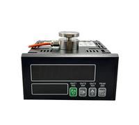 MKHQST CéLula De Carga Célula de Carga y medidor de cápsula microplanar, Pantalla de 5 dígitos, indicador Inteligente, sensores de pesaje Integrados, tensión y presión. preciso(50KG Sensor Display)