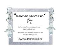 MKISHINE Regalo de aborto espontáneo, regalo de pérdida de bebé, tarjeta pensando en ti, regalo conmemorativo de bebé, pérdida de bebé, pérdida de embarazo, pérdida de bebé, recuerdo de muerte fetal