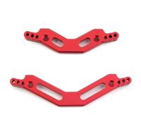 MKIUYVD Accesorios Coches RC para Arrma 1/10 Kraton para Granite Big Rock para Senton 4x4 3s para Blx Metal Delantero Trasero Torre Choque RC Piezas Actualización Coche(Red)