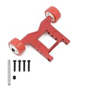 MKIUYVD Accesorios Coches RC para Arrma 1/10 para Granite para Vorteks Big para Rock 4x4 3S para Mega550 para Kraton para Outcast 4S para BLX Ruedas Barra Piezas De Actualización Coche RC(Red,Size 2)