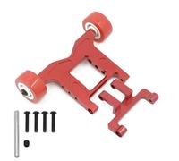 MKIUYVD Accesorios Coches RC para Arrma 1/10 para Granite para Vorteks Big para Rock 4x4 3S para Mega550 para Kraton para Outcast 4S para BLX Ruedas Barra Piezas De Actualización Coche RC(Red,Size 1)