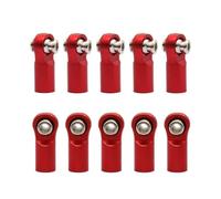 MKIUYVD Accesorios Coches RC para Arrma para Granite para Senton para Vorteks para Typhon Big para Rock 1/10 Varillas Amarre Metal Conjunto Enlaces Repuesto Piezas Mejora de Coche RC(Red,Size 2)