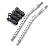 MKIUYVD Accesorios Coches RC para Axial para Wraith 90048 90053 RR10 1/10 Barra Enlace Brazo Trasero Metal Extremo De Bola Piezas Actualización Coche RC Crawler Accesorios Modificación(Link Rod)