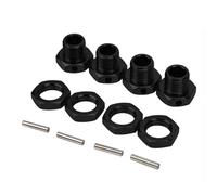 MKIUYVD Accesorios Coches RC para HSP 1/8 para Habao para Team C RC Rueda Hex Driver 17MM Acoplador Actualización Accesorios Piezas Kit Modificación Crawler Car Parts(Black)