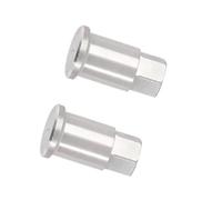 MKIUYVD Accesorios Coches RC para LDRC AE86 A86 A86P LD1803 LD1801 A01 A02 1/18 Adaptador para Cubo Hexagonal Rueda Delantera Eje Transmisión Trasero Piezas Actualización RC Accesorios(Front Hex)