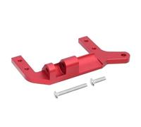 MKIUYVD Accesorios Coches RC para TRAXXAS para Trx4 para Defender para 1/10 RC Crawler Piezas Actualización Automóviles Soporte Montaje del Servo De Dirección(Red)