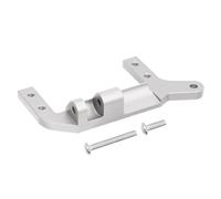 MKIUYVD Accesorios Coches RC para TRAXXAS para Trx4 para Defender para 1/10 RC Crawler Piezas Actualización Automóviles Soporte Montaje del Servo De Dirección(Silver)
