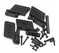 MKIUYVD Accesorios Coches RC para TRX4M 1/18 Soporte De Amortiguador Delantero Y Trasero Ajustable Aleación Aluminio, Torres Montaje, Repuesto para Modelo Coche RC Crawler