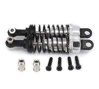 MKIUYVD Amortiguador de Choque RC para WLtoys A959 A969 A979 K929 para Hpi para Hsp para Traxxas para Losi 1/18 RC Coche 2 Piezas Amortiguador De Choque Ajustable con Aceite(White)