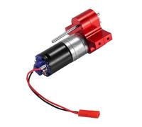 MKIUYVD Caja Cambios de Coche RC para MN D90 D99 M S 1/12 RC Car Upgrade Parts Metal 370 Motor Caja De Cambios Transmisión Accesorios