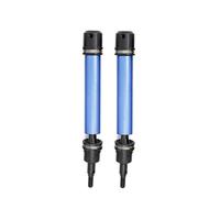MKIUYVD Eje de transmisión CVD para ARRMA 3s para Mega para Vorteks para Senton para Granite 1/10 RC Piezas De Actualización Coche 2/4 Uds Juego Eje Transmisión Delantero/Trasero(Blue,2pcs)