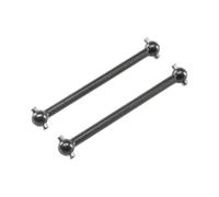 MKIUYVD Eje de transmisión para LOSi para Super para Rey para Silver 1/6 RC Eje Trasero Dogbone Fiabilidad De Acero Transmisión(Black)