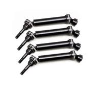 MKIUYVD Eje de transmisión para Traxxas para Mini para E-Revo para EREVO para Summit para Slash 4WD 1/16 Accesorios para Coche RC 4 Piezas Eje De Transmisión Delantero Y Trasero Metal