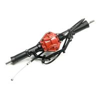 MKIUYVD Eje Delantero Trasero RC para Axial SCX10 90046 90047 Ejes Delanteros Y Traseros De Aleación Aluminio con Bloqueo 4WD Piezas Actualización para Vehículos RC Crawler A Escala 1/10(Rear Axle)