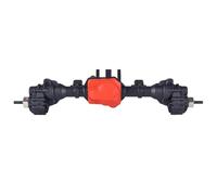 MKIUYVD Eje Delantero Trasero RC para Traxxas TRX4 1/10 RC Coche para Rock Crawler. Reemplaza Las Piezas De Mejora Los Ejes Portal Delantero Y Trasero Metal(Rear)
