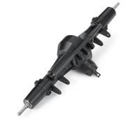 MKIUYVD Eje Trasero del RC para Axial para SCX10 AX90021 Eje RC Aleación Aluminio Eje Delantero/Medio/Trasero 1/10 Coche Trepador Control Remoto Modelo Camión Accesorios De Actualización(Rear Axle)