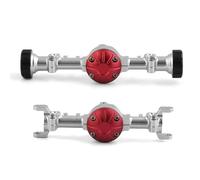 MKIUYVD Eje Trasero del RC para Axial para SCX10 para RGT 86100 RC, Piezas De Mejora De Camión, Carcasa De Eje De Portal Delantero Y Trasero, Accesorios De Actualización De Coche 1/10 RC