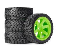 MKIUYVD Neumáticos RC para Rolly para HPI WR8 para HSP 94177 para WLtoys 144001 RC Car 1/10 1/14 4 Uds 12mm Hex 67mm RC Neumáticos De Goma para Coche Llanta