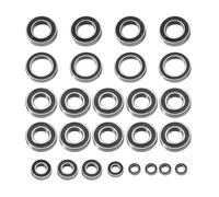 MKIUYVD Piezas RC para Arrma para Kraton para Outcast 8S 1/5 RC Car Upgrade Modification Parts Accesorios 26 Piezas Kit De Rodamientos Sellados