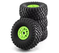 MKIUYVD Piezas RC para ARRMA para Mojave para TRAXXAS para UDR DF7 para FS 1/7 RC Curso De Coche Piezas Camiones 4 Neumático 138 Mm Rueda Hexagonal 17(Green)