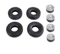 MKIUYVD Piezas RC para MN 1/2 D90 98 99S 78 82 99sV2 1/16 para WPL C14 C24 C34 RC Clip para Tipo Neumático Suave Piel Accesorios De Piezas Metal(White)