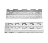 MKIUYVD Piezas RC para TRAXXAS para SCX24 1/18/124 RC Car Parts 2PCS Acero Inoxidable Placa para Escape Antideslizante Protectora