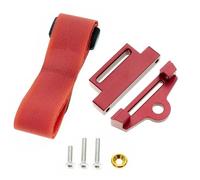 MKIUYVD Piezas RC para Traxxas para Slash 4x4 para VXL 1/10 RC Accesorios De Piezas Coche Soporte Batería para Alto Metal Sujeción con Correa(Red)