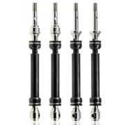 MKIUYVD Piezas RC para Traxxas para Slash para Rustler 4X4 para VXL 1/10 RC Accesorios De Piezas Coche 4 Uds Eje Transmisión Delantero Y Trasero Metal CVD