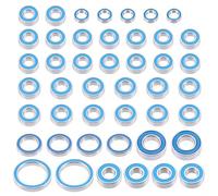 MKIUYVD Piezas RC para Traxxas para Summit 1/10 RC Car Upgrade Modification Parts 45 Piezas Bujes De Rueda Eje Cojinete Sellado Goma