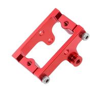 MKIUYVD Piezas RC para Traxxas para TRX-4M para Bronco para Defender para JJRC C8801 1/18 RC Piezas De Actualizaciones Automóvil Soporte Servo Aluminio(Red)