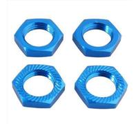 MKIUYVD Piezas RC para TRAXXAS para X-MAXX RC Car Accesorios De Piezas Actualización Metal Hexagonal 17 Mm Rosca 1(Blue)