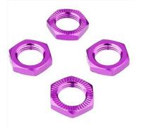 MKIUYVD Piezas RC para TRAXXAS para X-MAXX RC Car Accesorios De Piezas Actualización Metal Hexagonal 17 Mm Rosca 1(Purple)