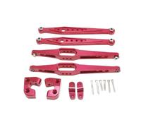 MKIUYVD Piezas RC para Wltoys 12428 12423 RC Actualización del Automóvil Modificación De Piezas Accesorios Eje Trasero Metálico Kit Viga Principal(Red)