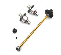 MKIUYVD Piezas RC para Wltoys A949 A959 A969 A979 K929 Conjunto De Eje Transmisión Central Y Diferencial Metal 17T 38T Engranaje 1/18 Piezas Coche RC(Yellow)