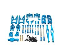 MKIUYVD Piezas RC per Wltoys 12428 12423 FY03 1/12 RC Accessori Di Ricambi Auto per Il Blocco Sterzo Della Barra Collegamento del Braccio Oscillante(Blue)