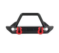 MKIUYVD RC Accesorios para Axial para SCX24 para JLU AXI00002 para Deadbolt 90081 1/24 RC Crawler Car Parts Accesorios Parachoques Delantero Plano con Luz