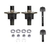 MKIUYVD RC Accesorios para HSP para Redcat para Volcano 94123 94107 94111 94118 94166 1/10 RC Piezas De Coche Diferencial Delantero Y Trasero Kit Engranaje