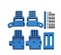 MKIUYVD RC Accesorios para Trx4m 1/18 RC, Pieza De Actualización Coche, Accesorios, Piezas Repuesto, Soporte Amortiguador Estable Aleación Aluminio(Blue)