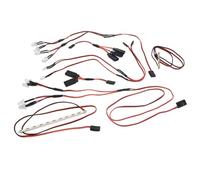 MKIUYVD RC Accesorios para ZD para Racing MX-07 1/7 RC Car Upgrade Parts Repuestos Accesorios Kit De Luz Delantera Y Trasera 8786