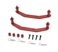 MKIUYVD RC Coche Piezas Compatible con Traxxas para Slash 4X4 4WD 1/10 RC, Piezas De Mejora De Coche, Accesorios, Soportes De Carrocería Delanteros Y Traseros De Metal con Postes De Carrocería