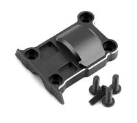 MKIUYVD RC Coche Piezas para Traxxas 1/5 para X-maxx 1/6 para XRT RC para Monster Truck Piezas De Mejora Accesorios Piezas Modificadas Tapa De Palanca De Cambios Trasera De Metal 7780(Black)